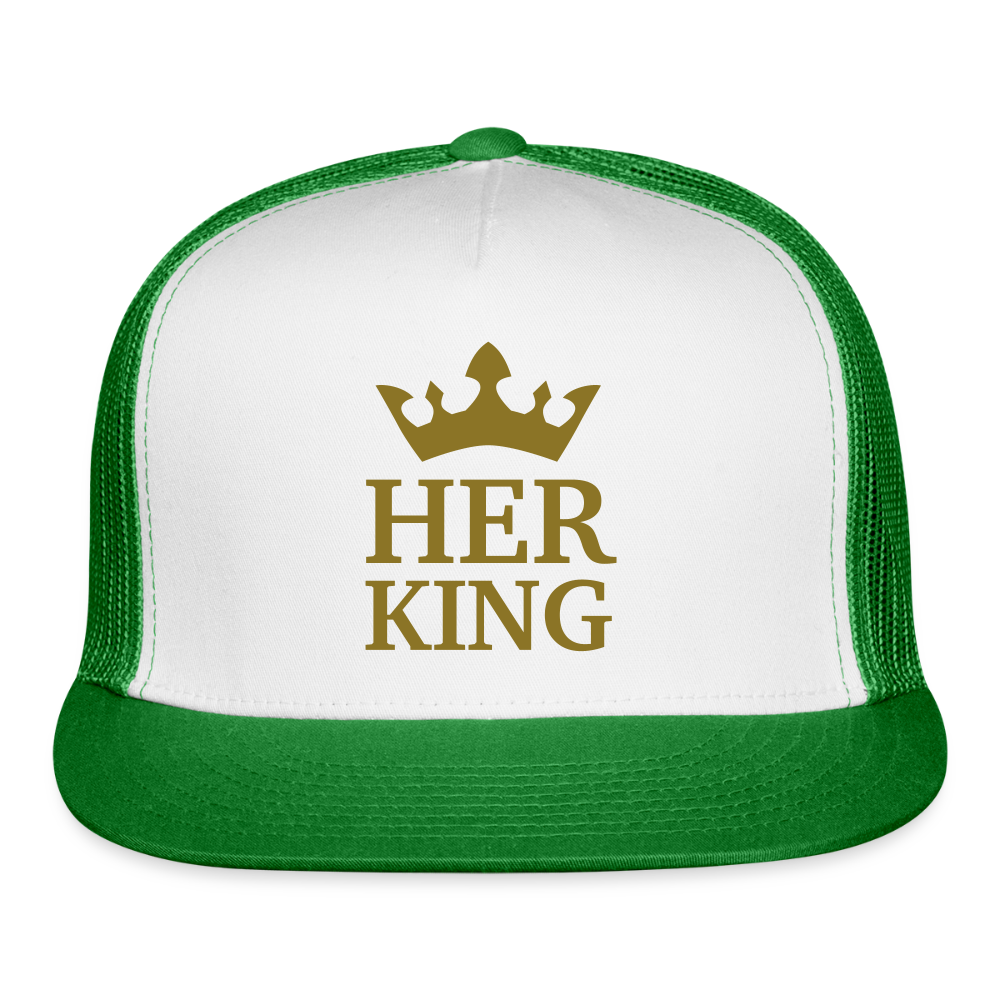 Her prize possession - white/kelly green
