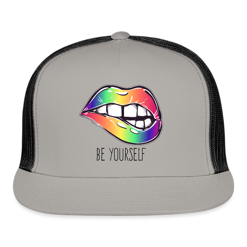 Be Yourself - gray/black