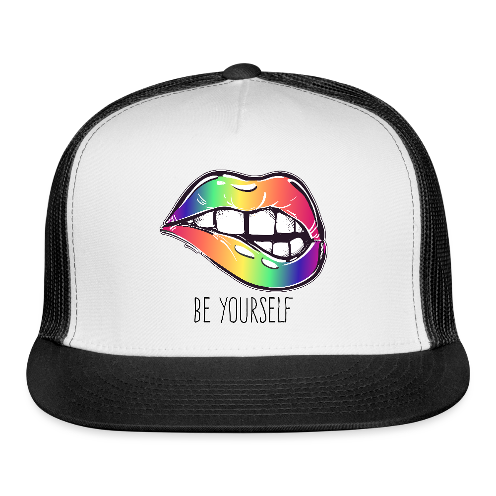 Be Yourself - white/black