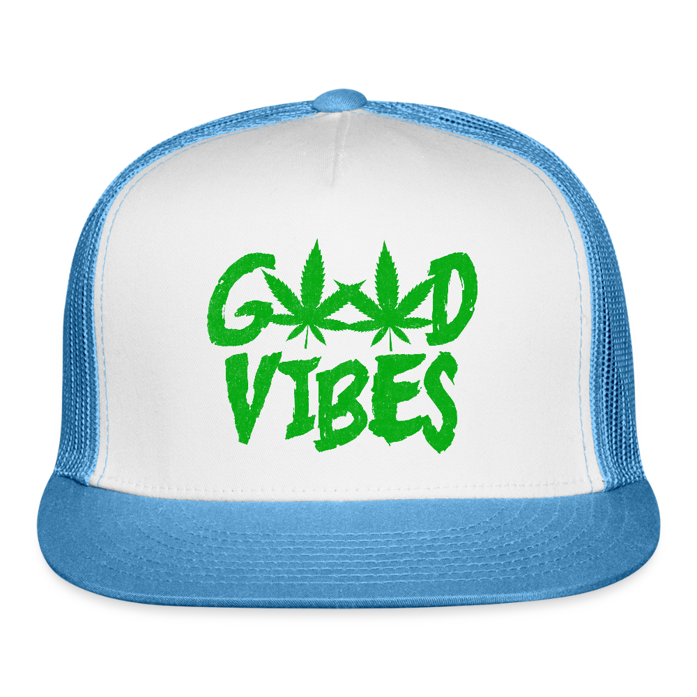 Good vibes - white/blue